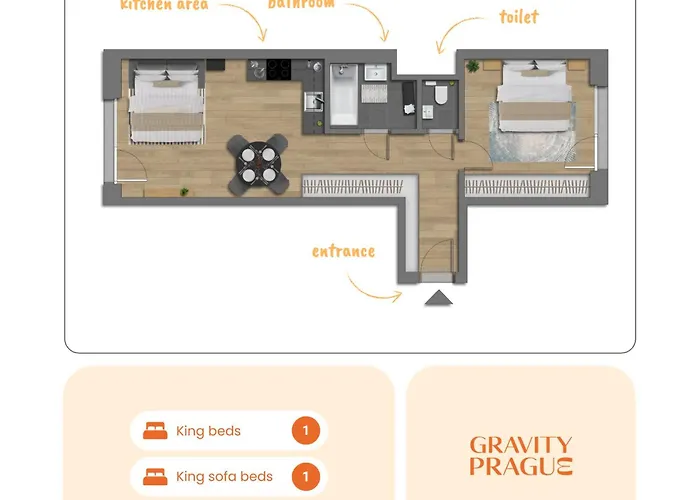 Daire Stylish - Free Parking, Cinema, By Gravity *